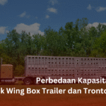 Perbedaan kapasitas truk wingbox tronton dan wingbox trailer