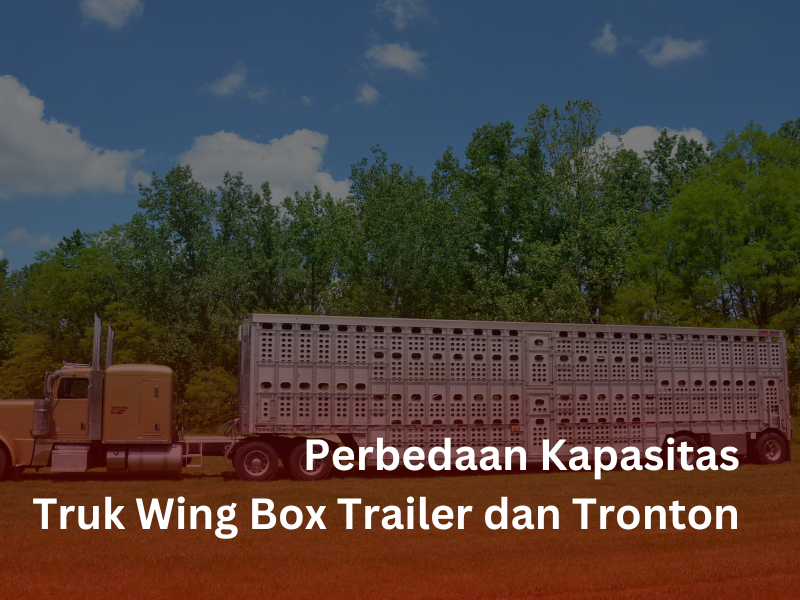Perbedaan kapasitas truk wingbox tronton dan wingbox trailer