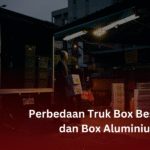 Perbedaan Truk Box Besi dan Aluminium